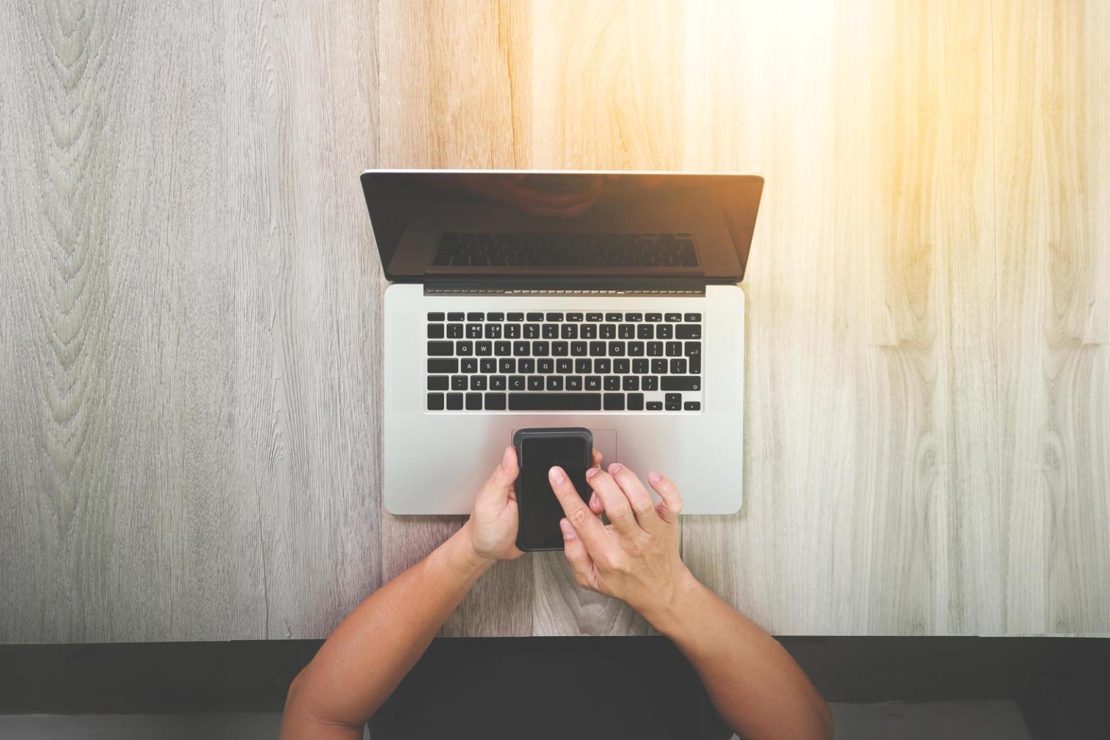 Design methodology workspace showing responsive prototypes and user testing results